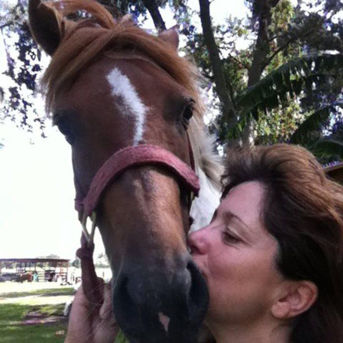 The Boss and her Steed!