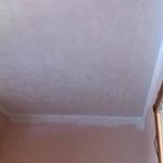 after i textured the ceiling