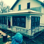 Exterior Porch Awaiting Finish