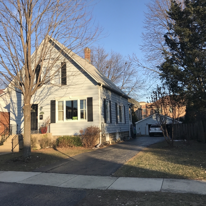 Picture of exterior before project was started