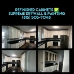 Refinished cabinets