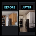 Refinished cabinets