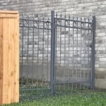 wrought iron gate