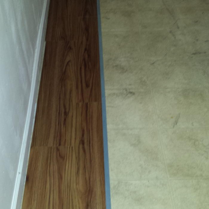 vinyl flooring installation