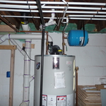 Water heater Closeup
