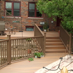 before and after lower deck to upper deck
