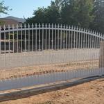 Arch Wrought Iron Sliding Gate