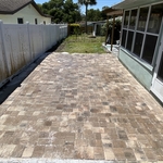 Paver patio