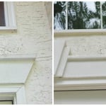Keystone over door
