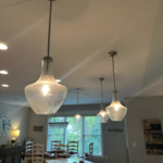 Specialty light fixtures installed