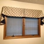 Bedroom valance