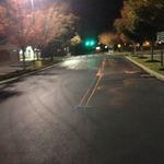 Layout and Stripe on new Asphalt