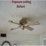 Popcorn ceiling Removal