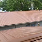new metal roof over shing