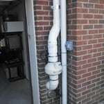 System that was ran through garage