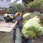 French Drain Construction
