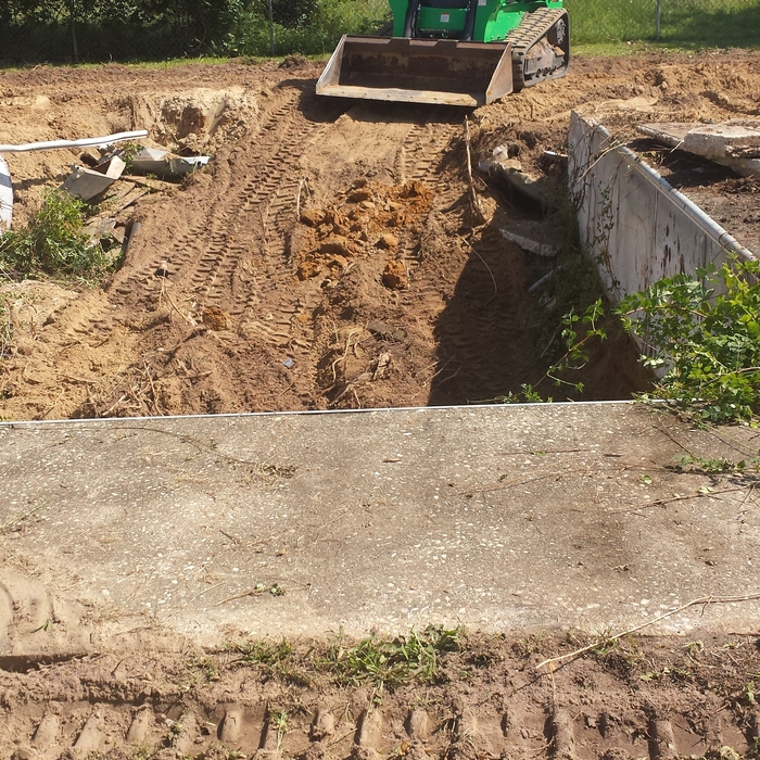 Pool removal.