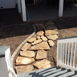 Back yard landscaping