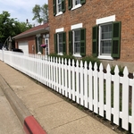 White cedar fence in Galena