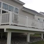 12 x 20 vinyl /composite deck