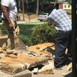 Bursting Out the Driveway