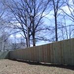 Treated Privacy Fence
