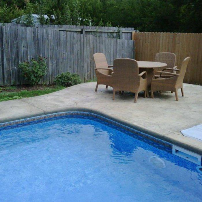 pool deck