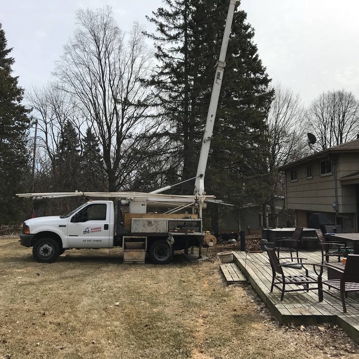 During a well pump replacement