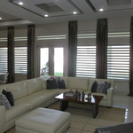 Board mounted stationary panels