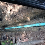 new sewer main