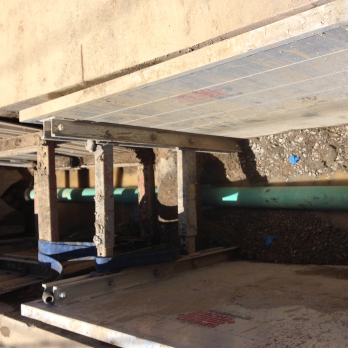 new sewer main