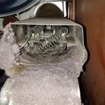 BEFORE, DRYER FIRE HAZARD