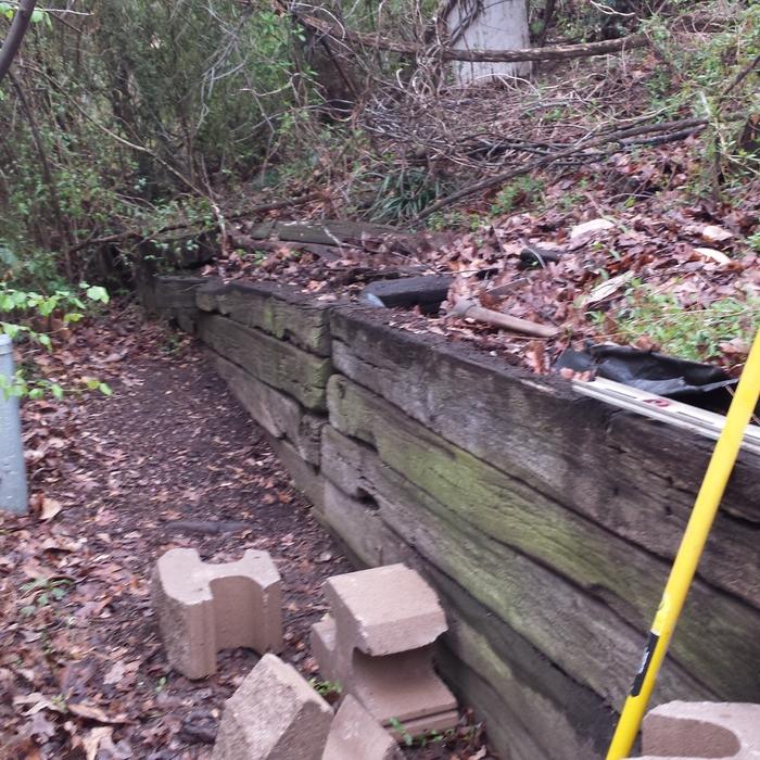 Hiding this ugly old wall!