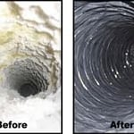 dirty and clean ducts