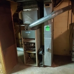 Before new furnace install