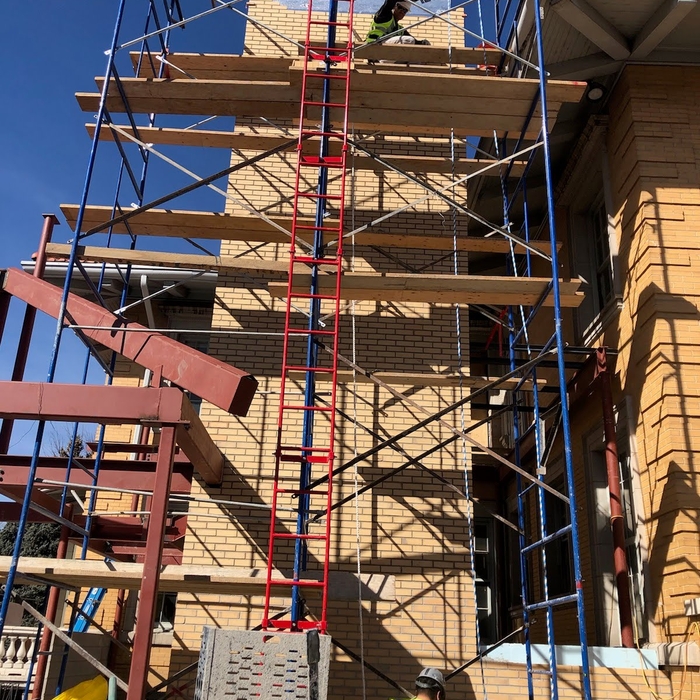 stone project from job site