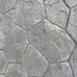 stamp concrete.