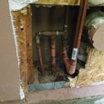 Slab leak repair