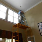 Preparing to change out the old Trim in the Can