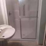 Basement bathroom