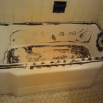 Tub Liner Before