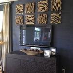 Navy Blue Grasscloth!