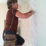 Traditional non woven installation for baby Jack!