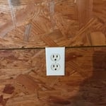 Recepticle Cover Replaced in Garage