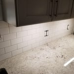 New backsplash