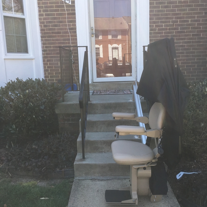 Bruno Outdoor Stairlift