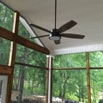 Screened in porch