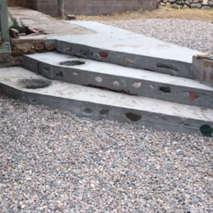 Front yard step