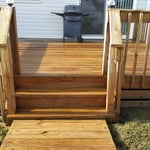 deck washed