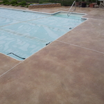 Acrylistain Pool Deck